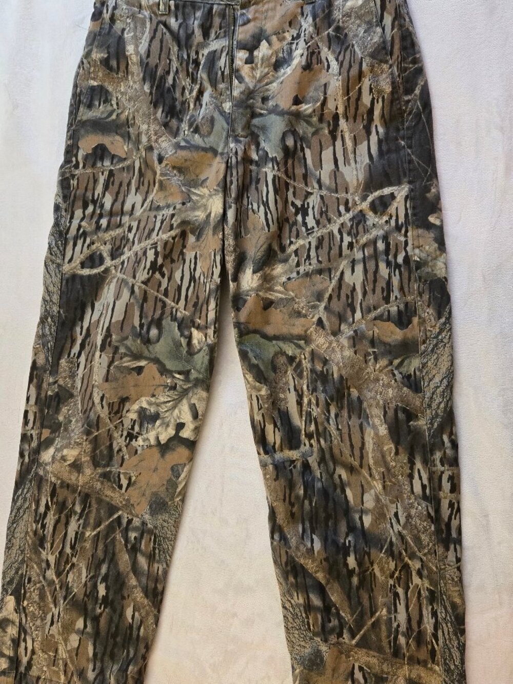 mens LL Bean camo insulated hunting pants 32x29